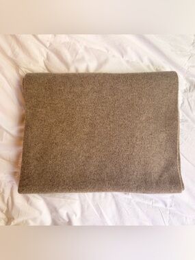 Colorful Standard Merino Wool Scarf, Marled Tan